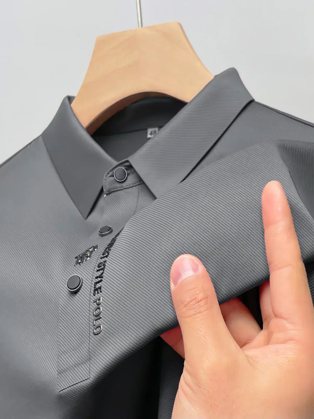 Men's Wrinkle-Free Polo Shirt Spring/Summer