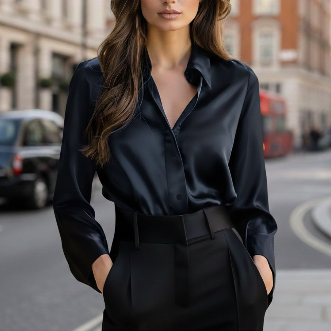 The Joneex Satin Blouse