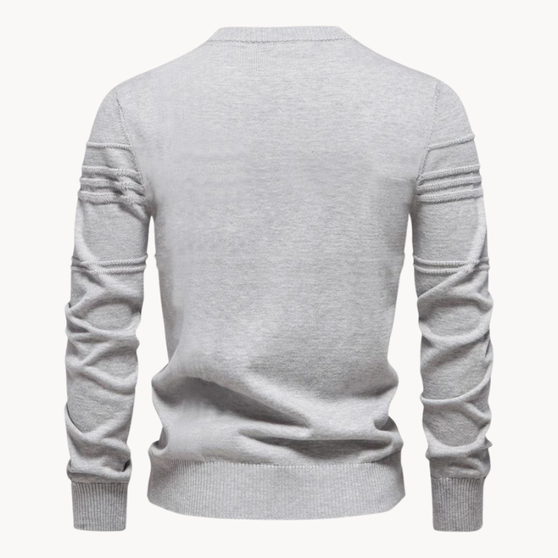 Jackson | Fine-Knit Crew Neck Sweater