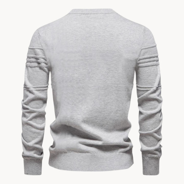 Jackson | Fine-Knit Crew Neck Sweater