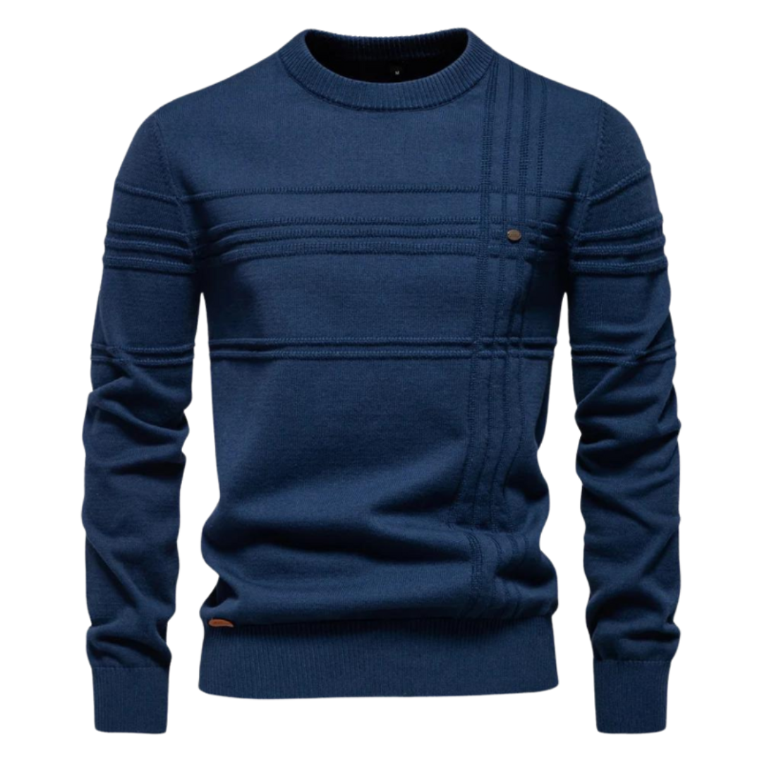 Jackson | Fine-Knit Crew Neck Sweater