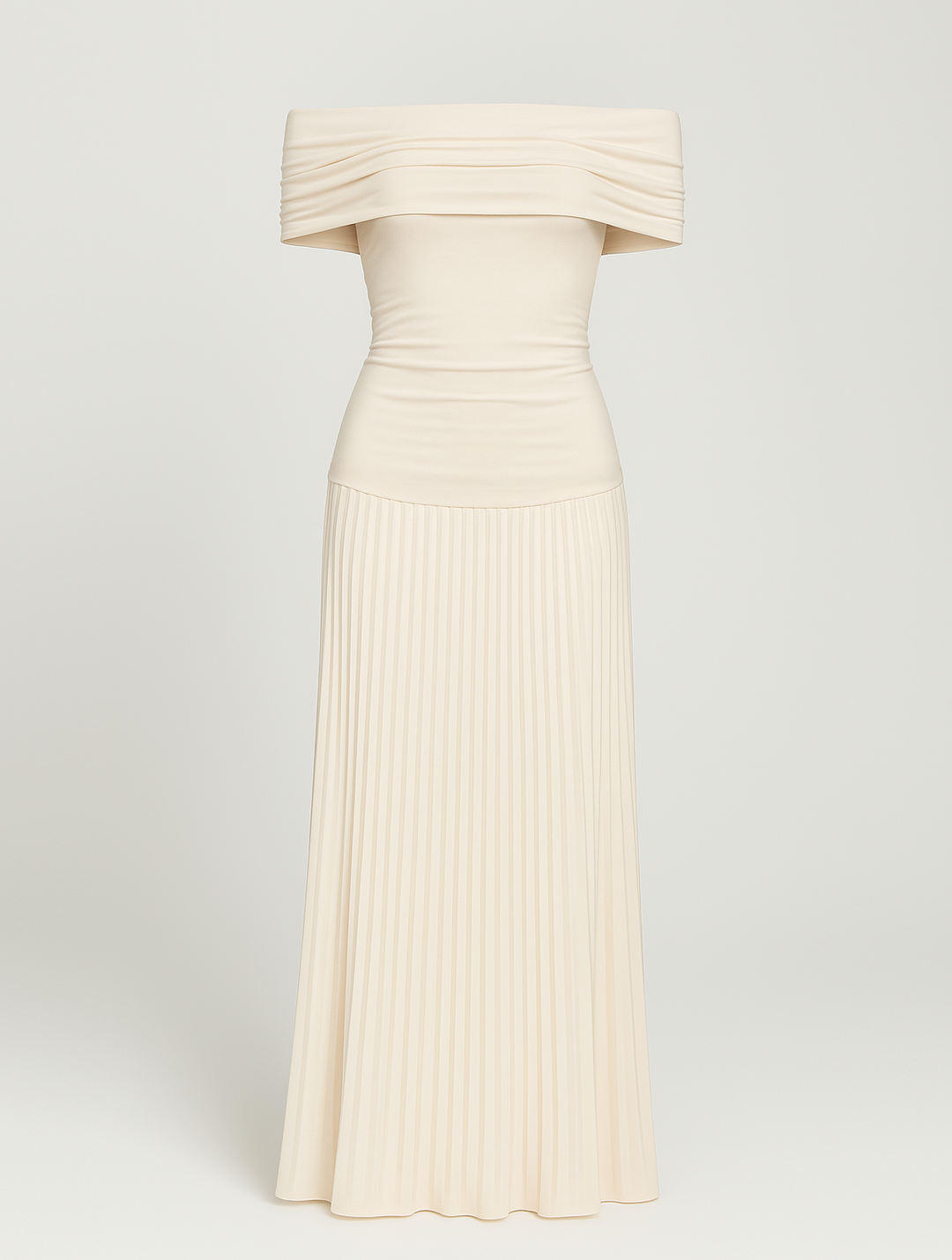 Daisy | Women Wedding Guest Pleated Maxi Dress