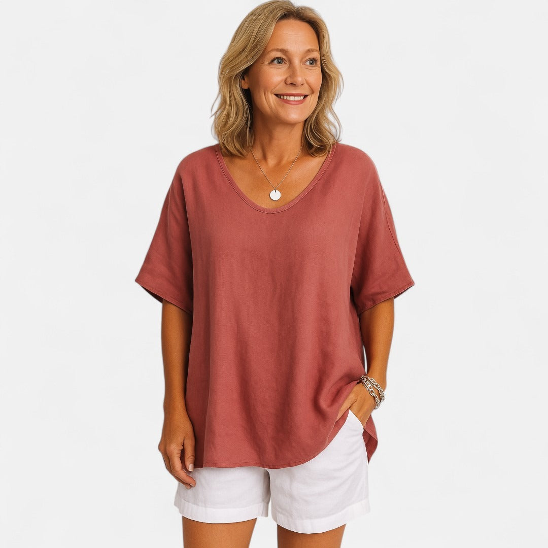 Anna -Comfortable  Tshirt with Tummy Coverage