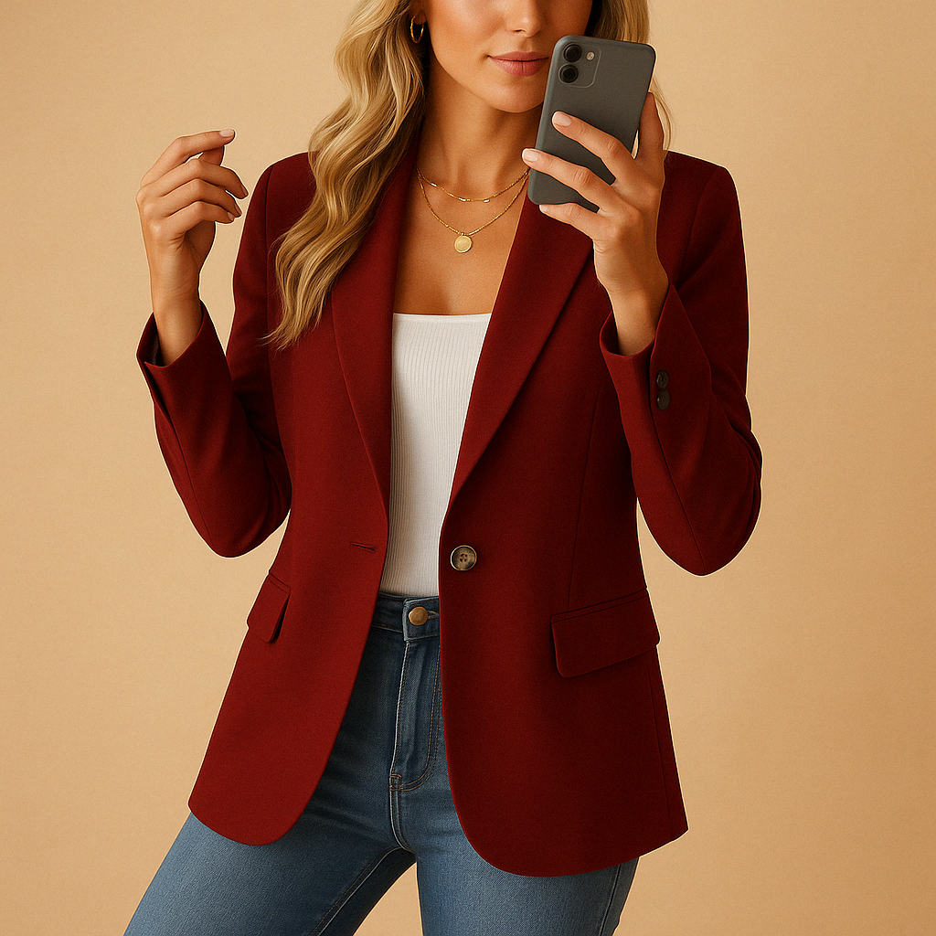 Caroline | Women’s Elegant Spring Classic Blazer