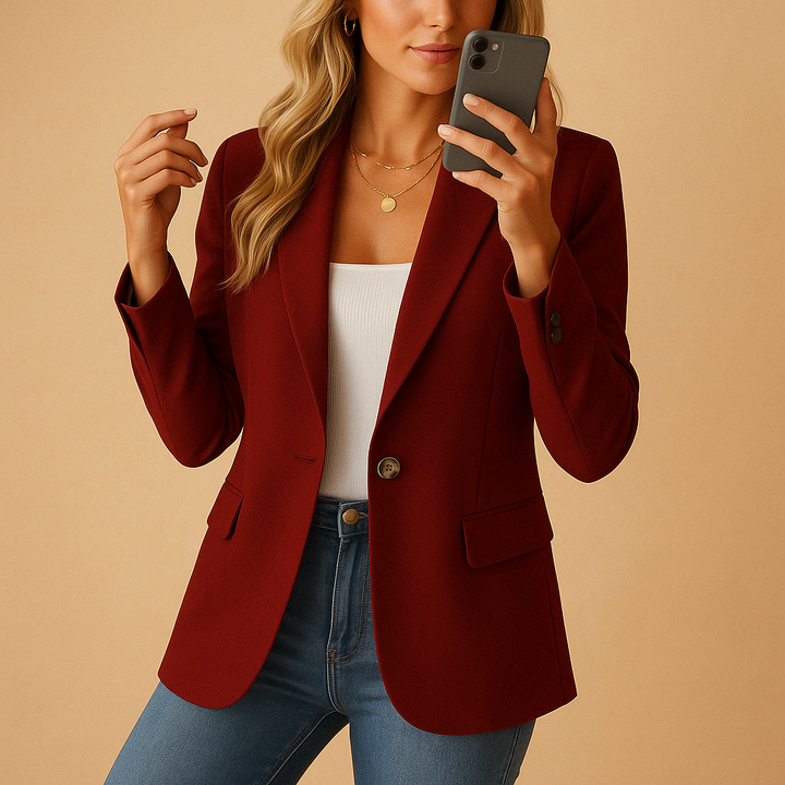 Caroline | Women’s Elegant Spring Classic Blazer