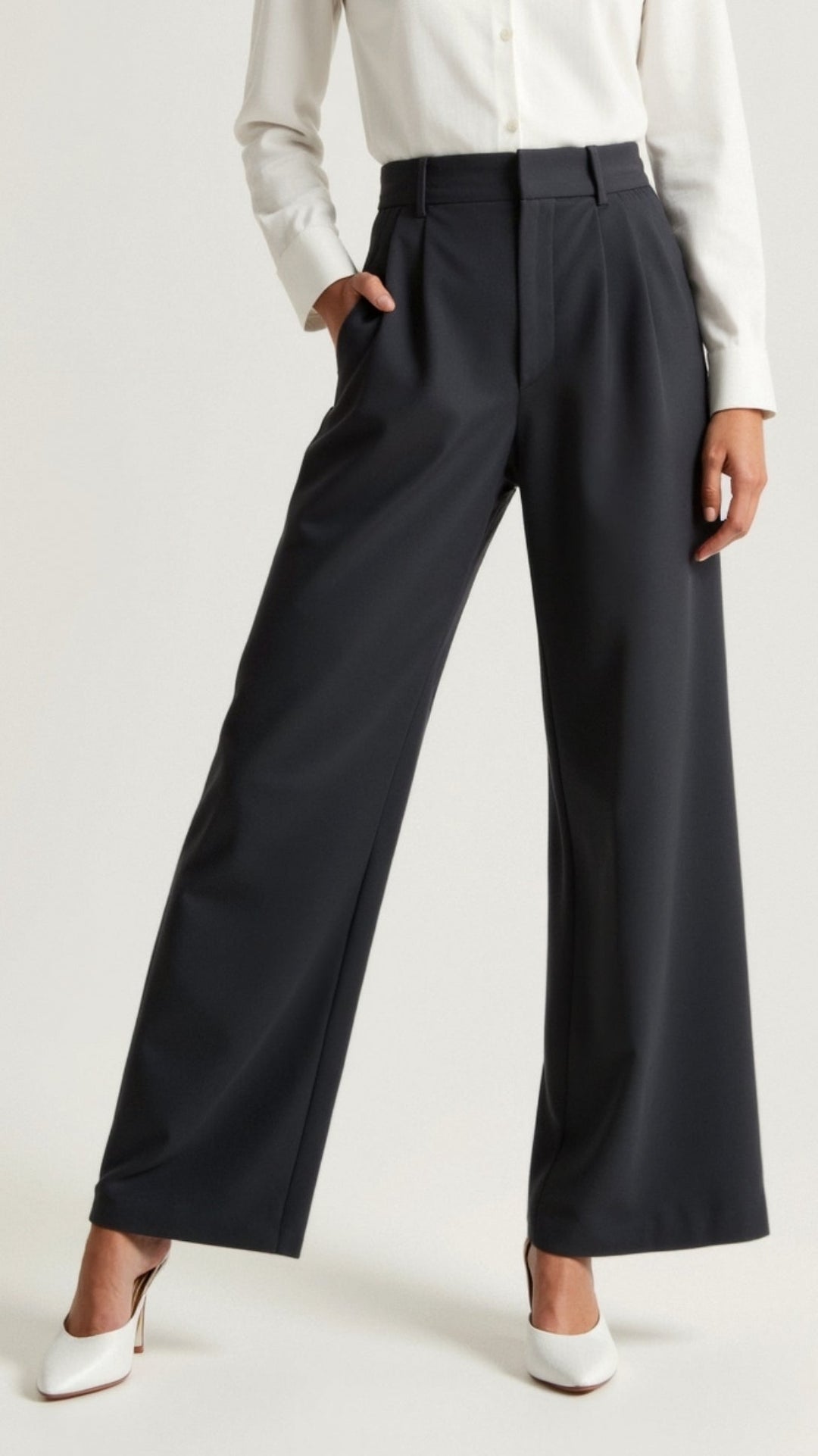 Jessica | Women’s Spring High-Waist Wide-Leg Pants