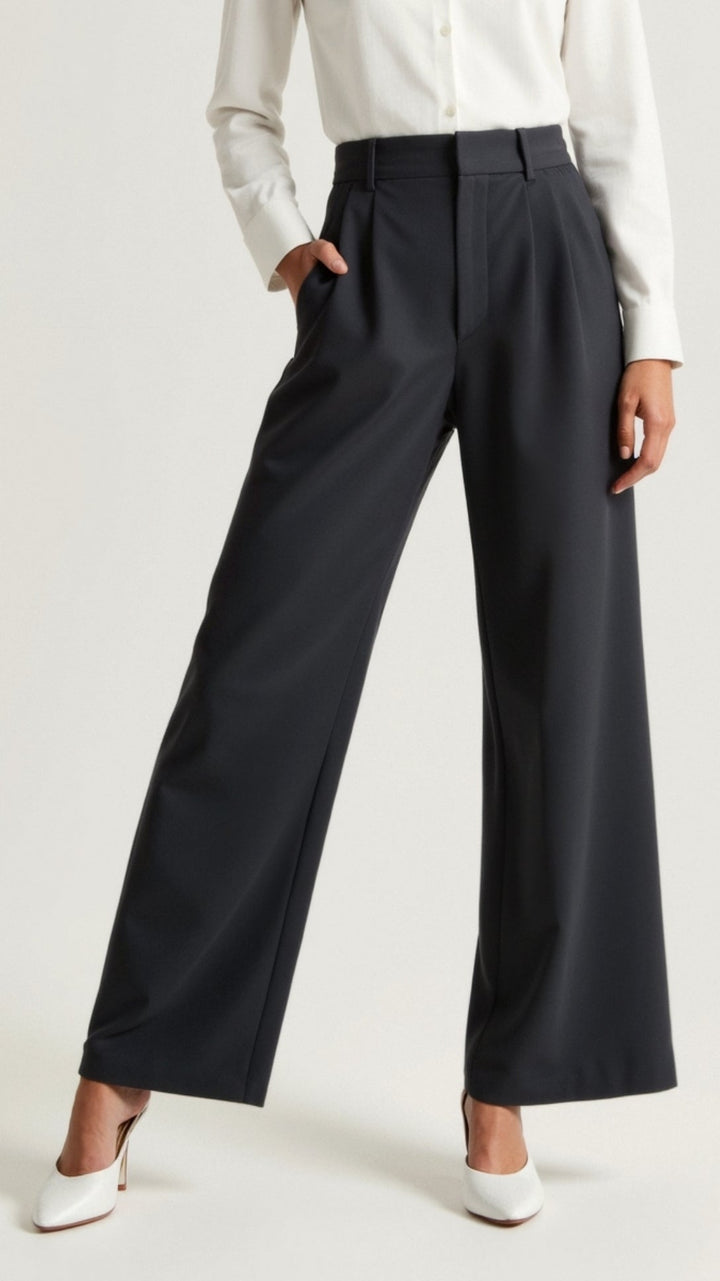 Jessica | Women’s Spring High-Waist Wide-Leg Pants