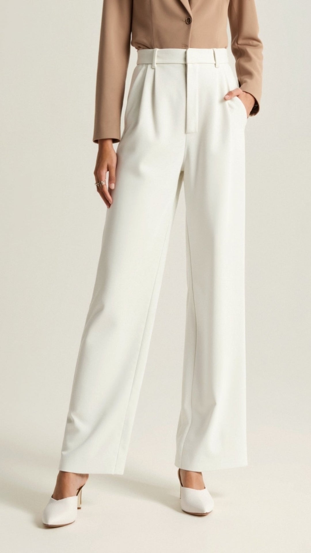 Jessica | Women’s Spring High-Waist Wide-Leg Pants
