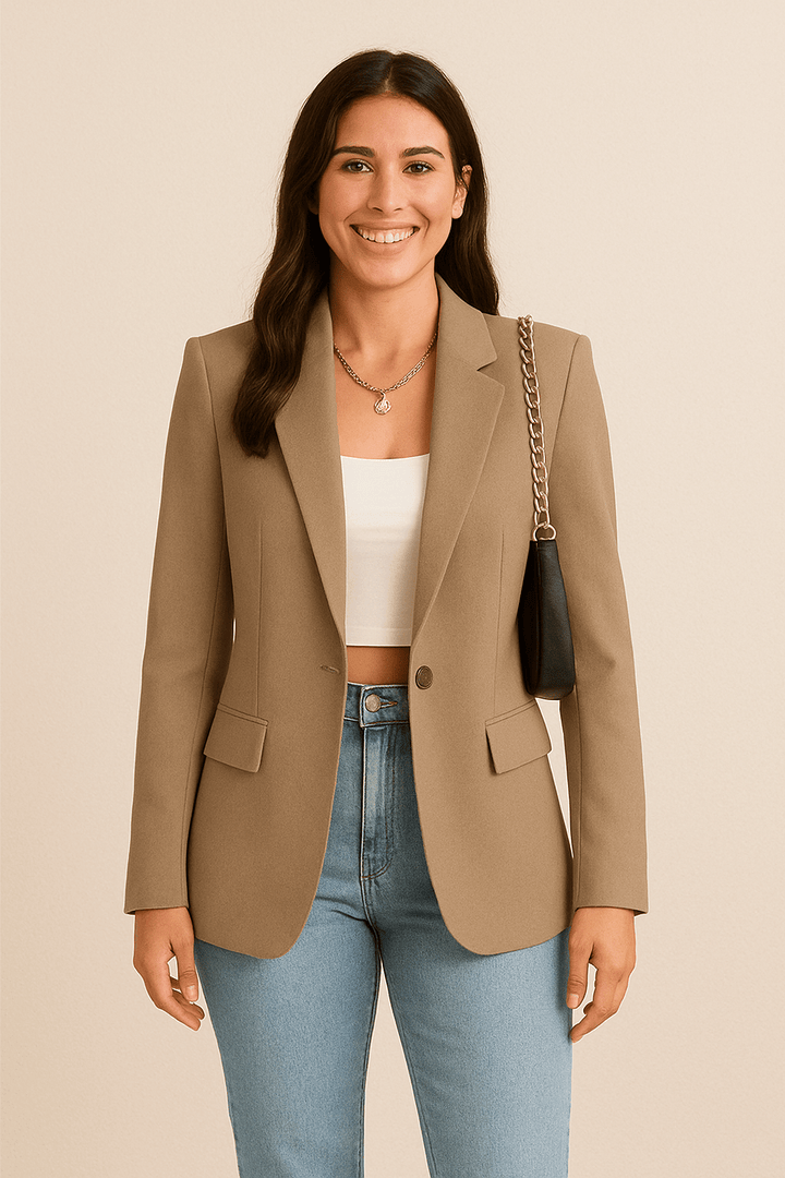 Women’s Fashion Blazer – Tailored Streetwear Chic Jacket
