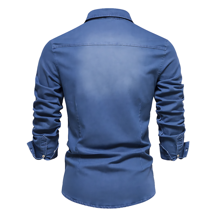 Beckford Cotton Denim Shirt