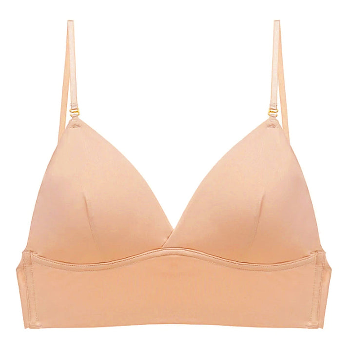 Women’s Low Back Seamless Bra - Deep Longline Straps