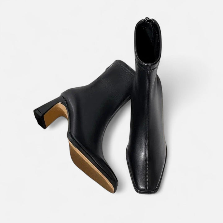 Maison Dresson | Women’s Vintage Square-Toe Ankle Boots