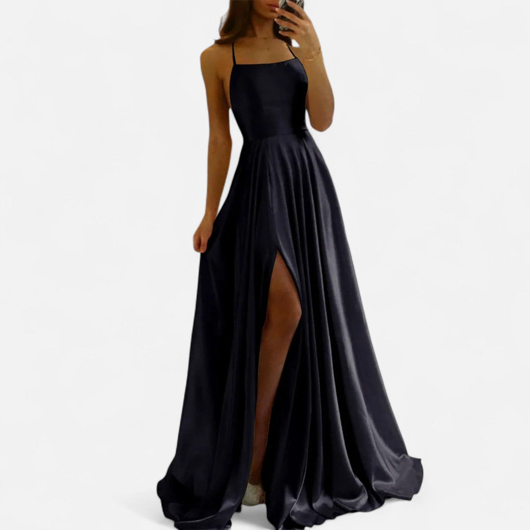 Bethany | Women Wedding Guest Dress Slit Maxi Dress