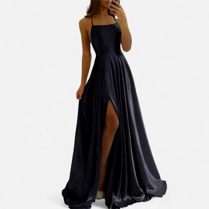 Bethany | Women Wedding Guest Dress Slit Maxi Dress