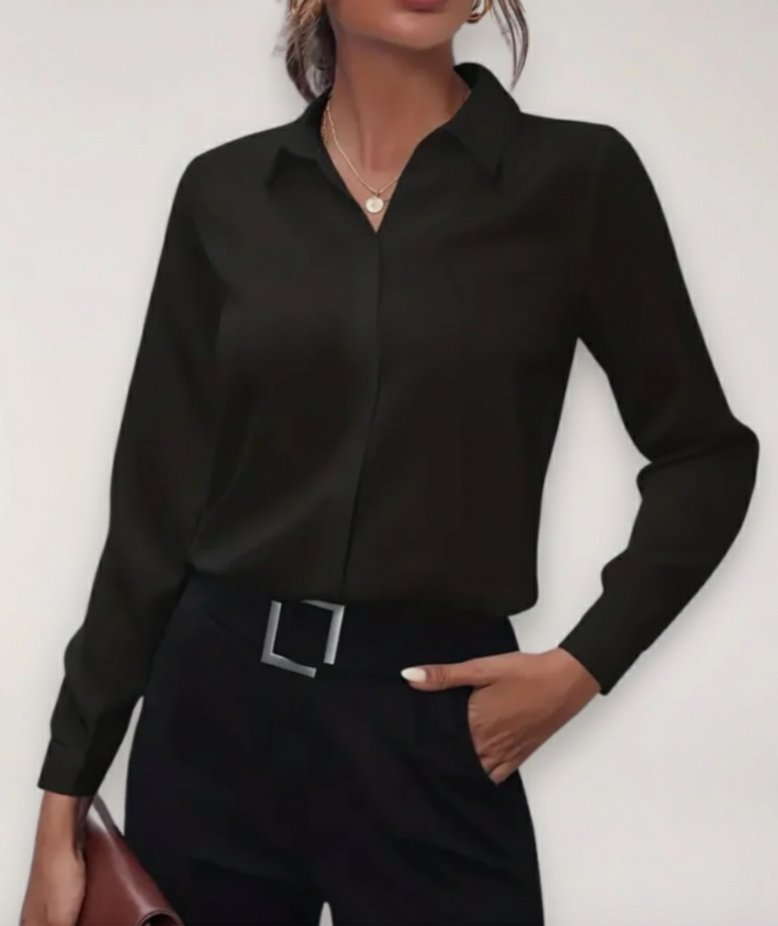 Hazel| Women’s Spring Buttoned Office Blouse