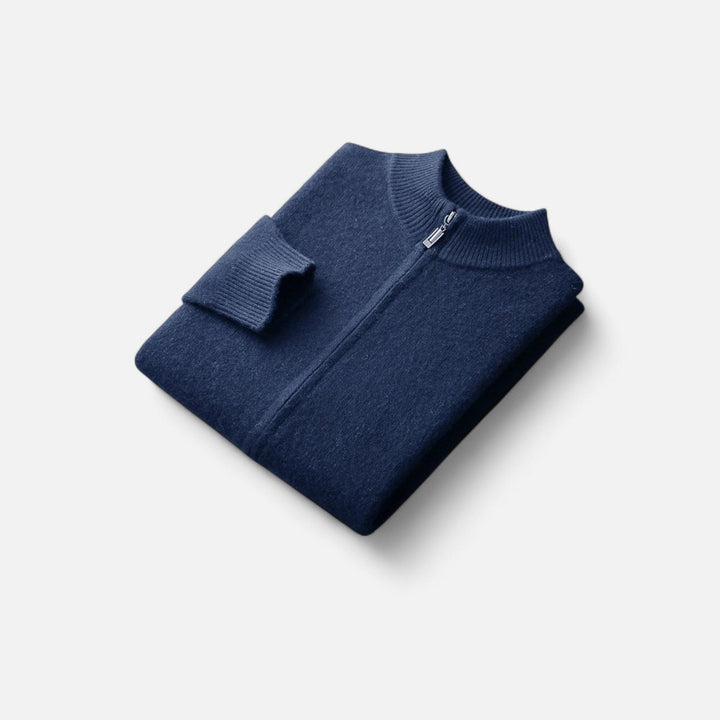 Joneex | Men’s Merino Wool Zip Sweater