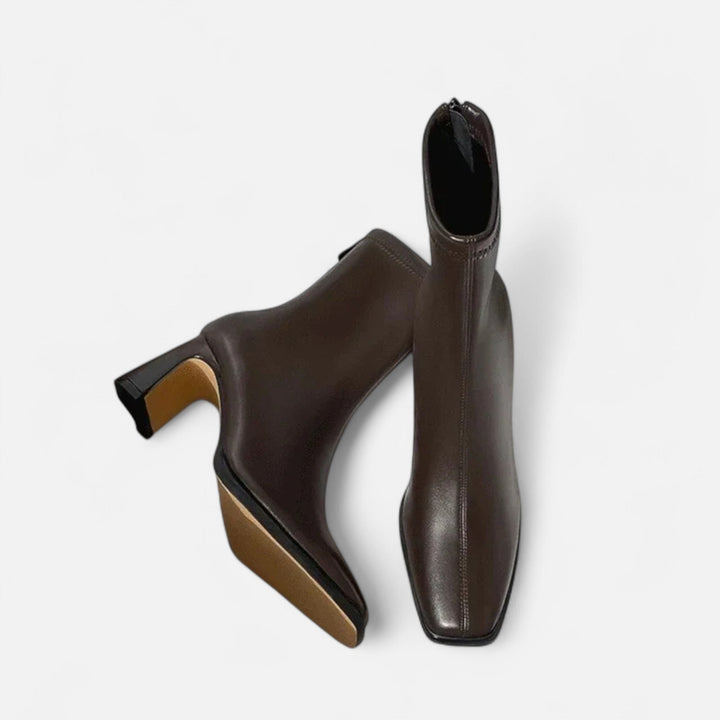 Maison Dresson | Women’s Vintage Square-Toe Ankle Boots