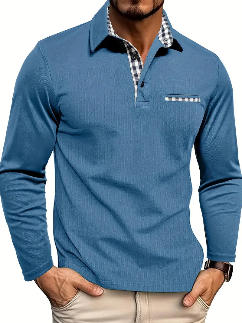 Marcel - Men's Long-Sleeve Polo shirt