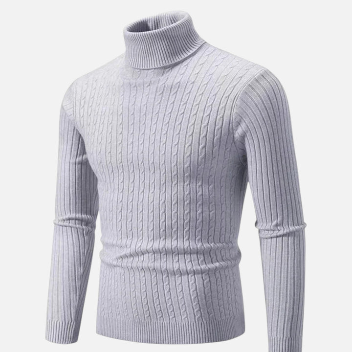 Valmonti | Men’s Wool High-Neck Pullover