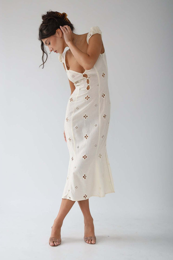Audrey | Women Wedding Guest Midi Dress