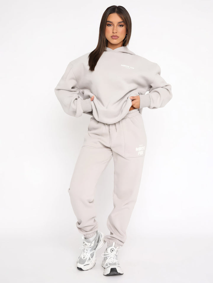 WhiteFox Set – Autumn Pants & Hoodie Tracksuit