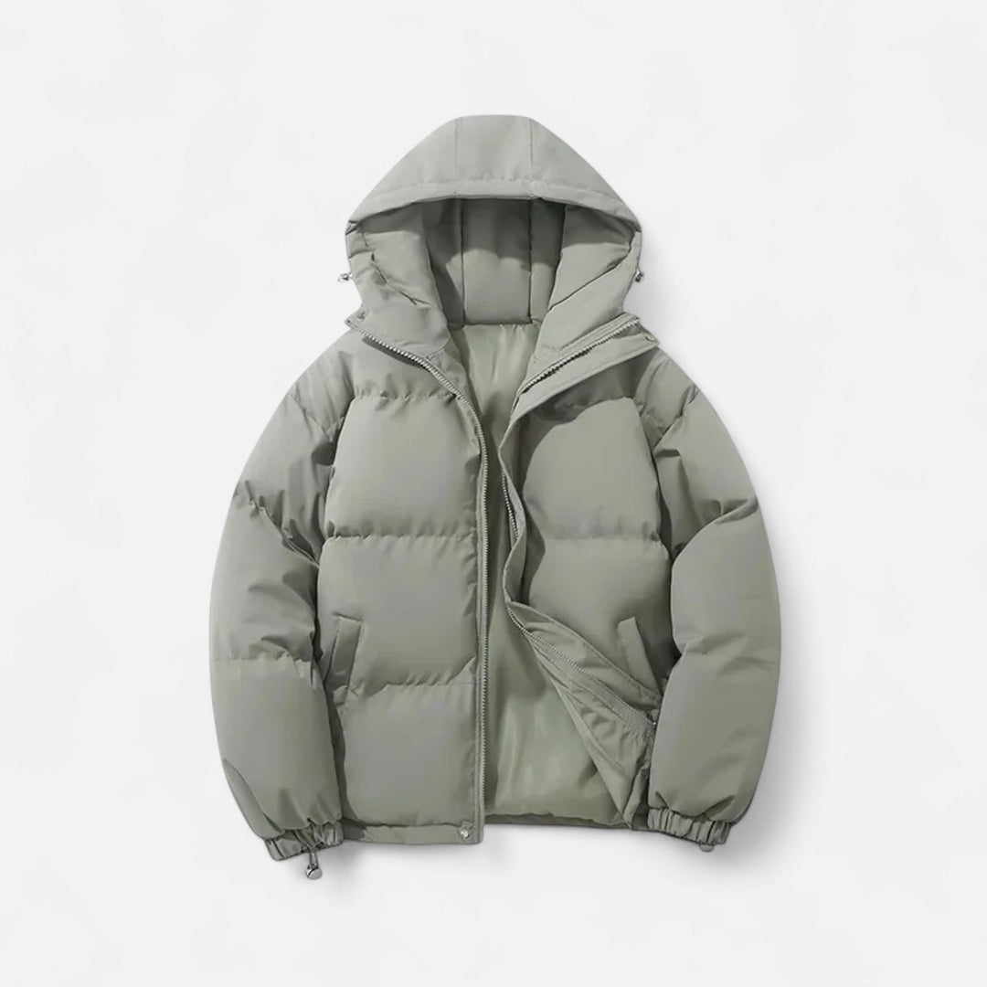 Joneex | Unisex Hooded Cotton Puffer Jacket