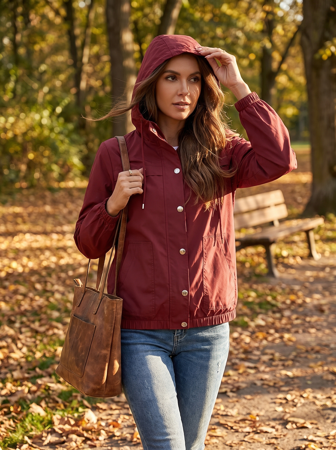 Gabriella Walking Coat lifestyle 2