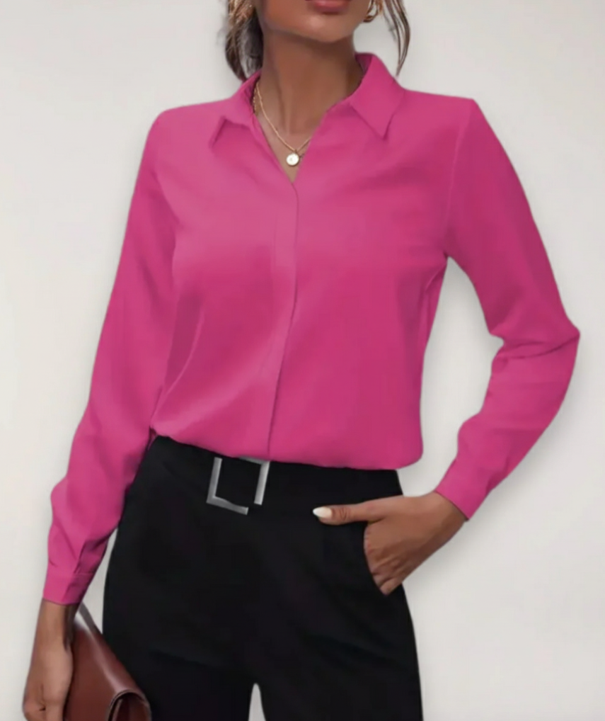 Hazel| Women’s Spring Buttoned Office Blouse