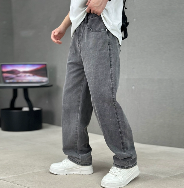 Keith | Men’s Spring Loose-Fit Straight Denim Jeans