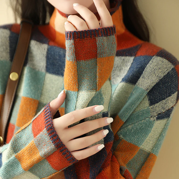 Eleanor - Elegant & Cosy Colourful Sweater