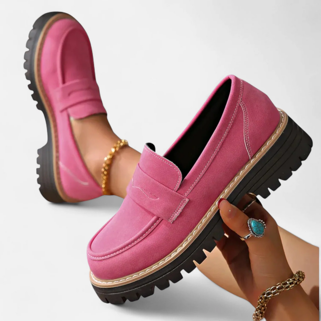 Arden | Women Classic Chunky Sole Loafers