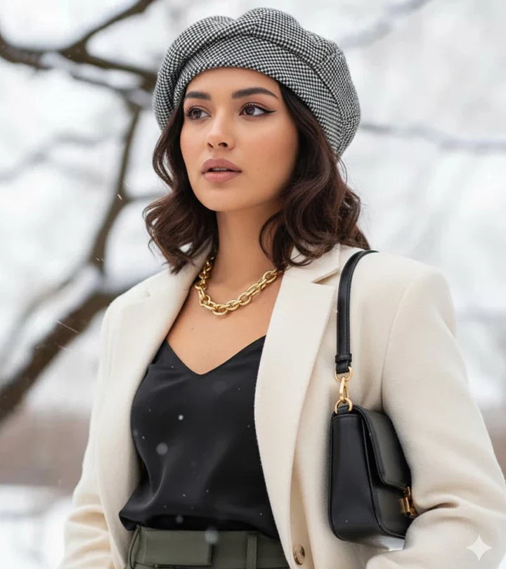 Léa | The Timeless Elegance of The Parisian Beret