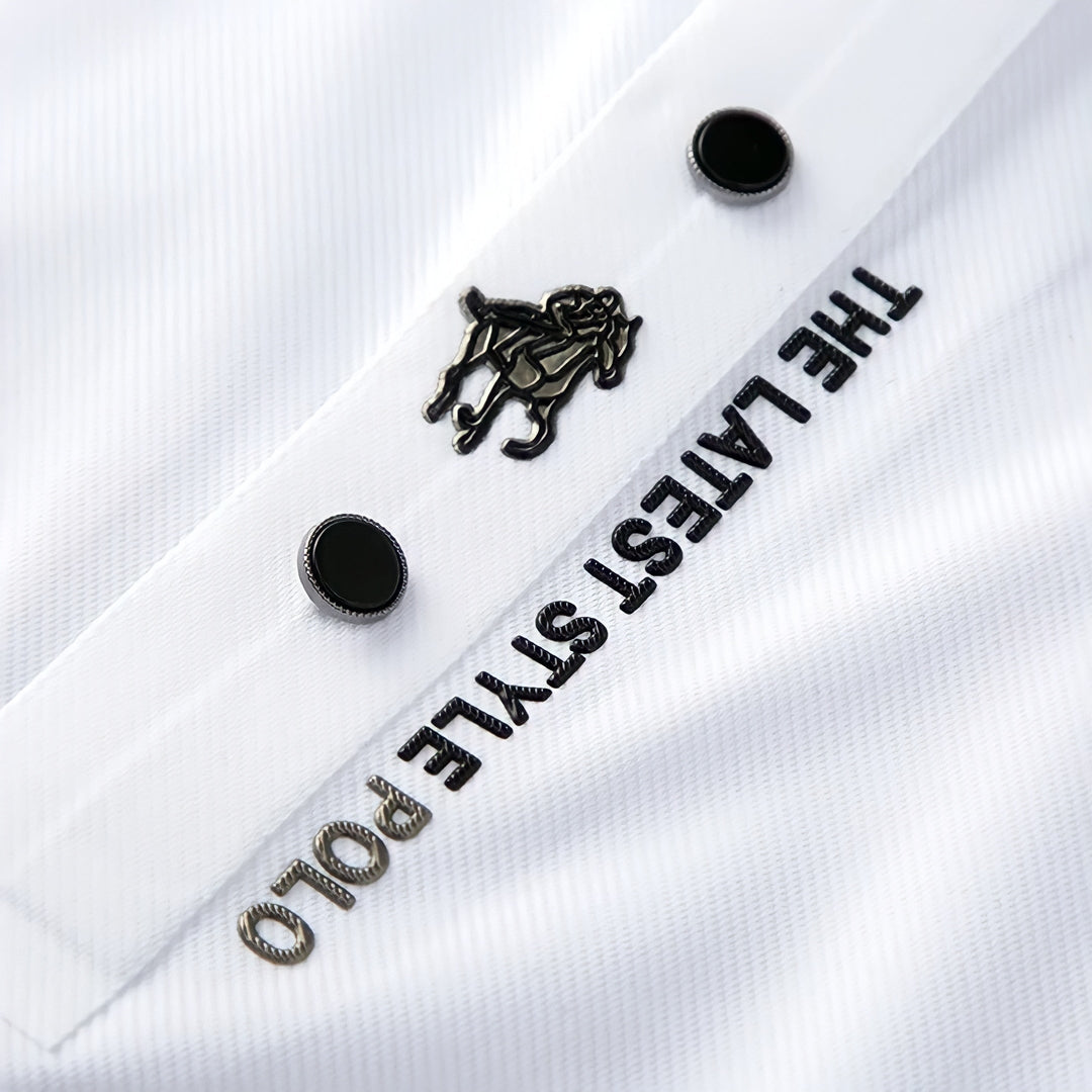 Men's Wrinkle-Free Polo Shirt Spring/Summer