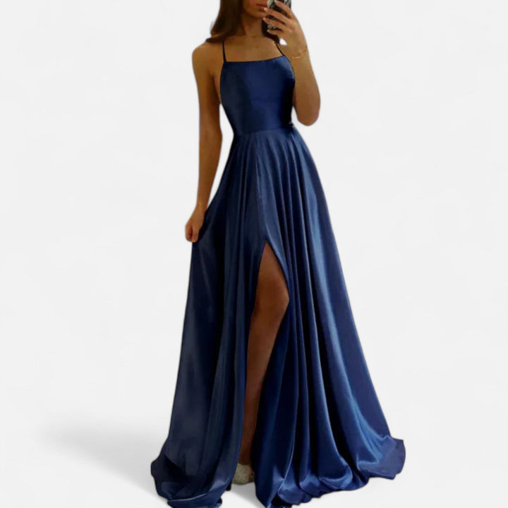 Bethany | Women Wedding Guest Dress Slit Maxi Dress