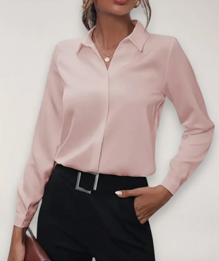 Hazel| Women’s Spring Buttoned Office Blouse