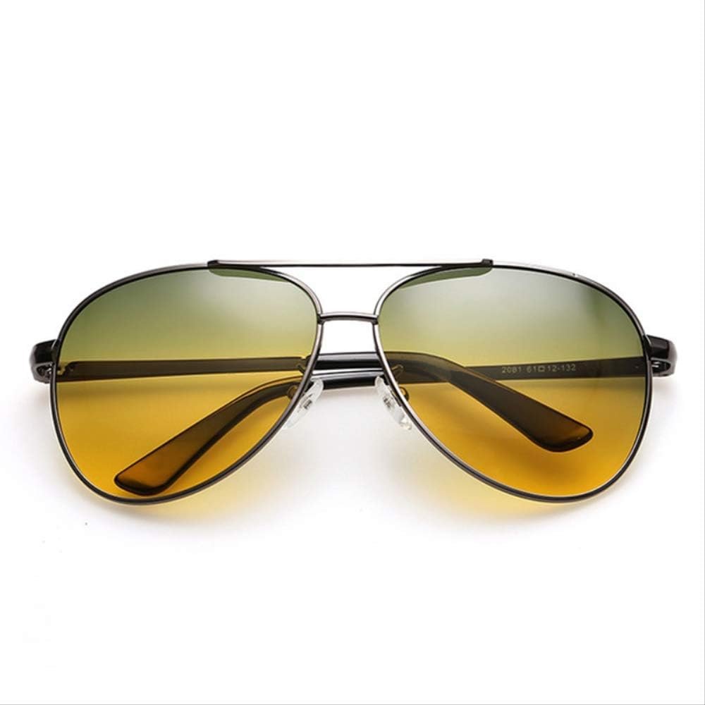 Archie | Sunglasses Aviator Gold Frame Yellow Gradient Lenses UV400