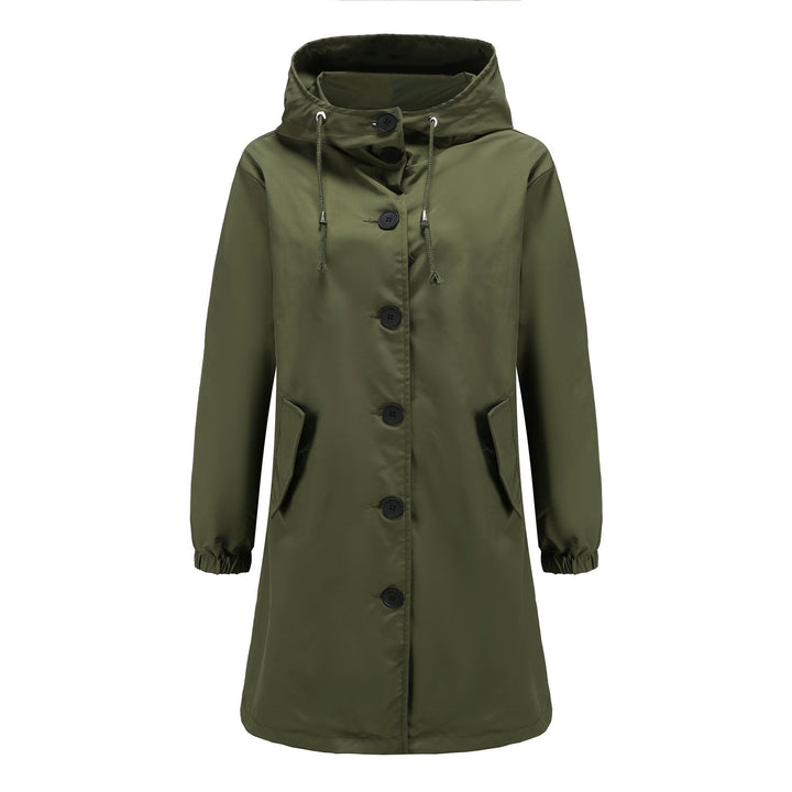 Elsie | Women’s Relaxed Fit Drawstring Hood Coat