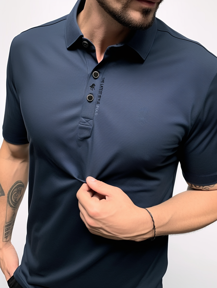 Men's Wrinkle-Free Polo Shirt Spring/Summer