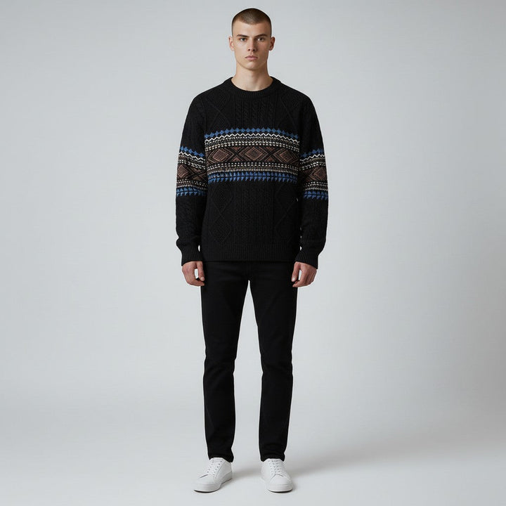 ARVID NORDIC KNIT SWEATER
