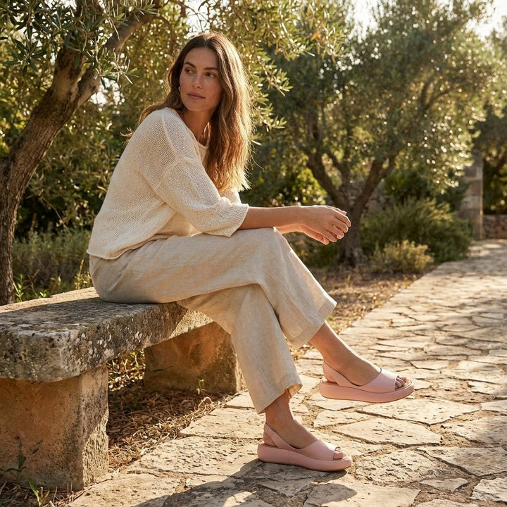 Willow | Women's Open-Toe Slingback Flatform Sandals