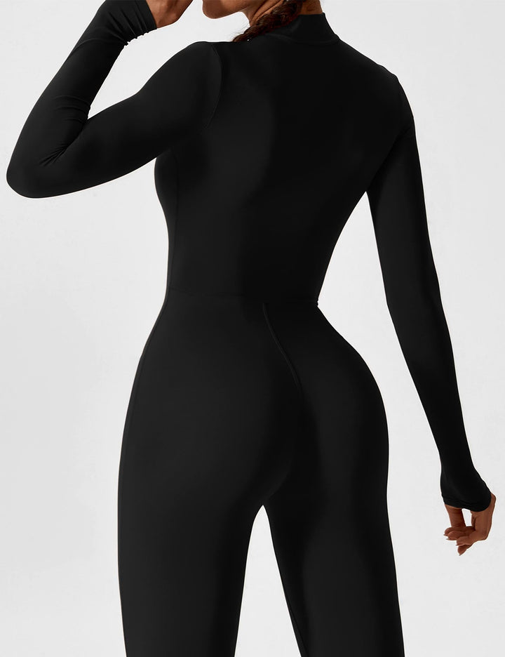 Julia | Women’s Spring Stretch Zip Up Jumpsuit